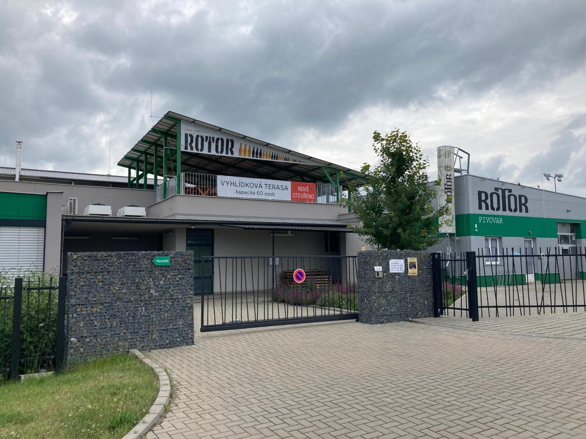 New Pension At Rotor Brewery Kunovice Bagian luar foto