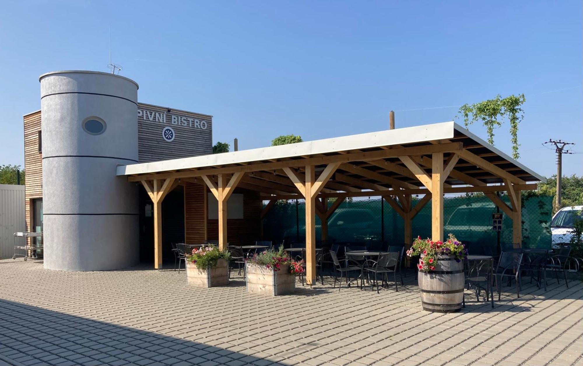 New Pension At Rotor Brewery Kunovice Bagian luar foto