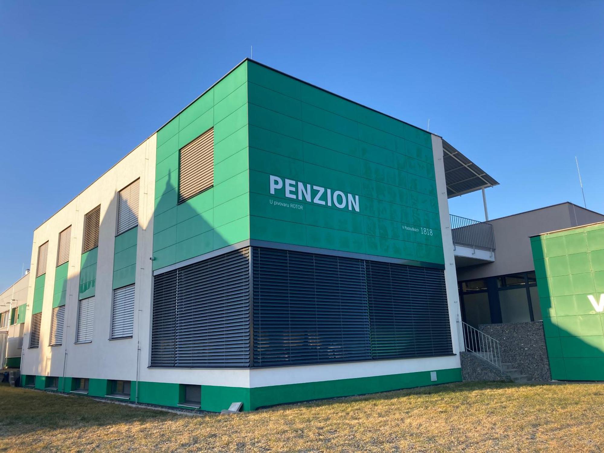 New Pension At Rotor Brewery Kunovice Bagian luar foto