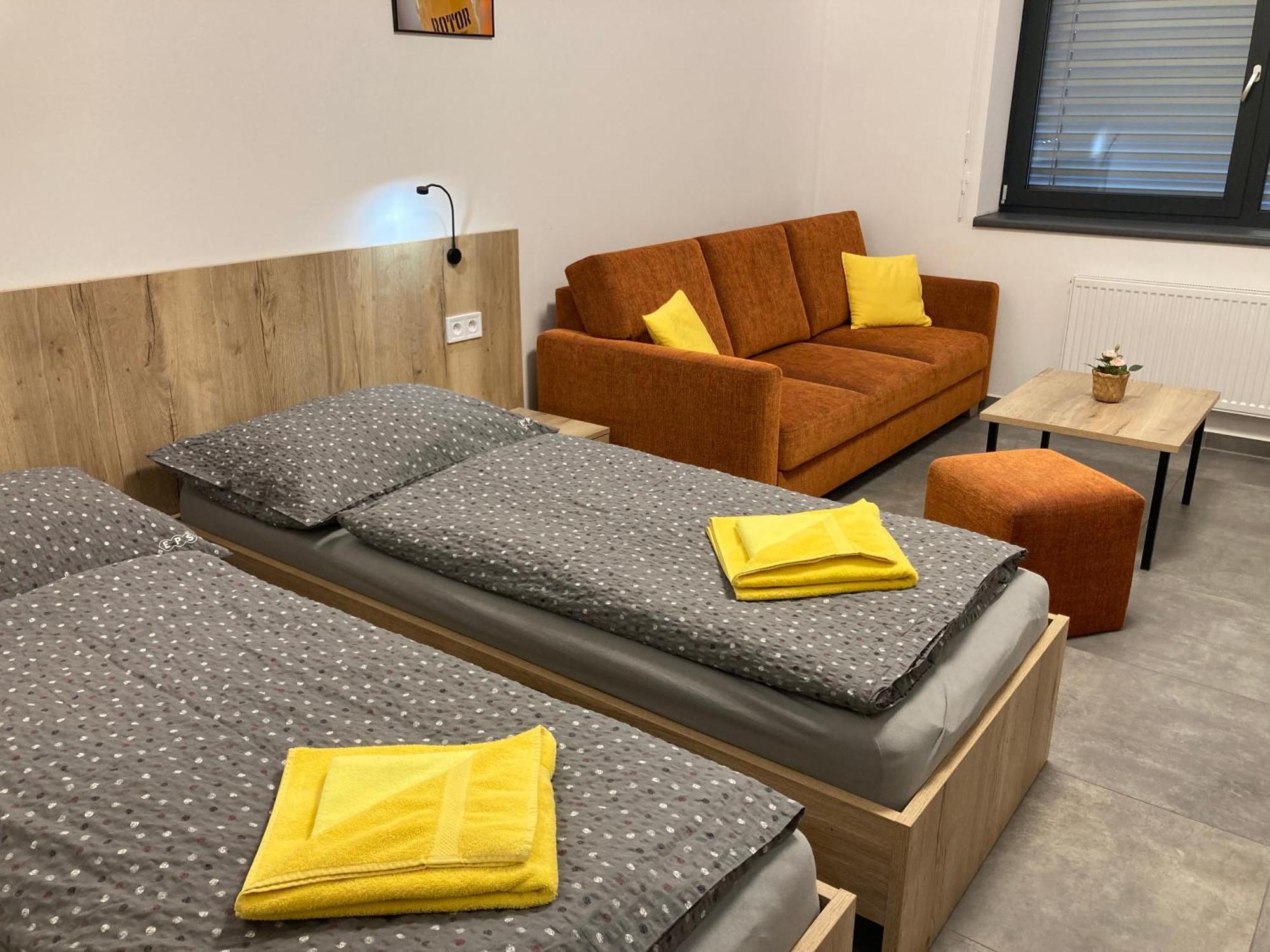 New Pension At Rotor Brewery Kunovice Bagian luar foto